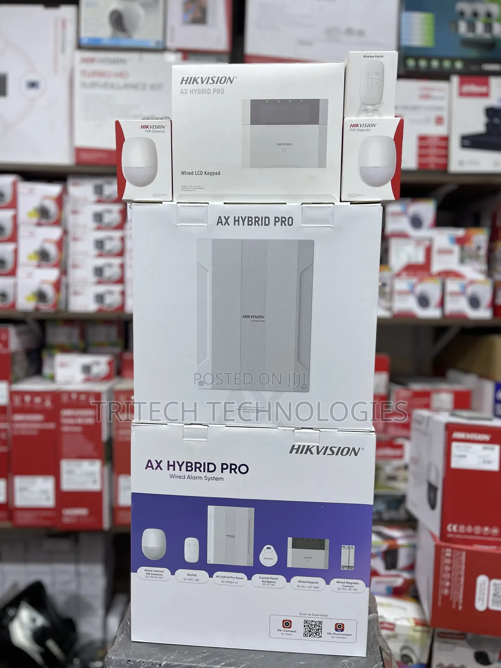 Hikvision Ax Hybrid Pro Kit (868mhz) Ds-Pha64-Kit-We (B)
