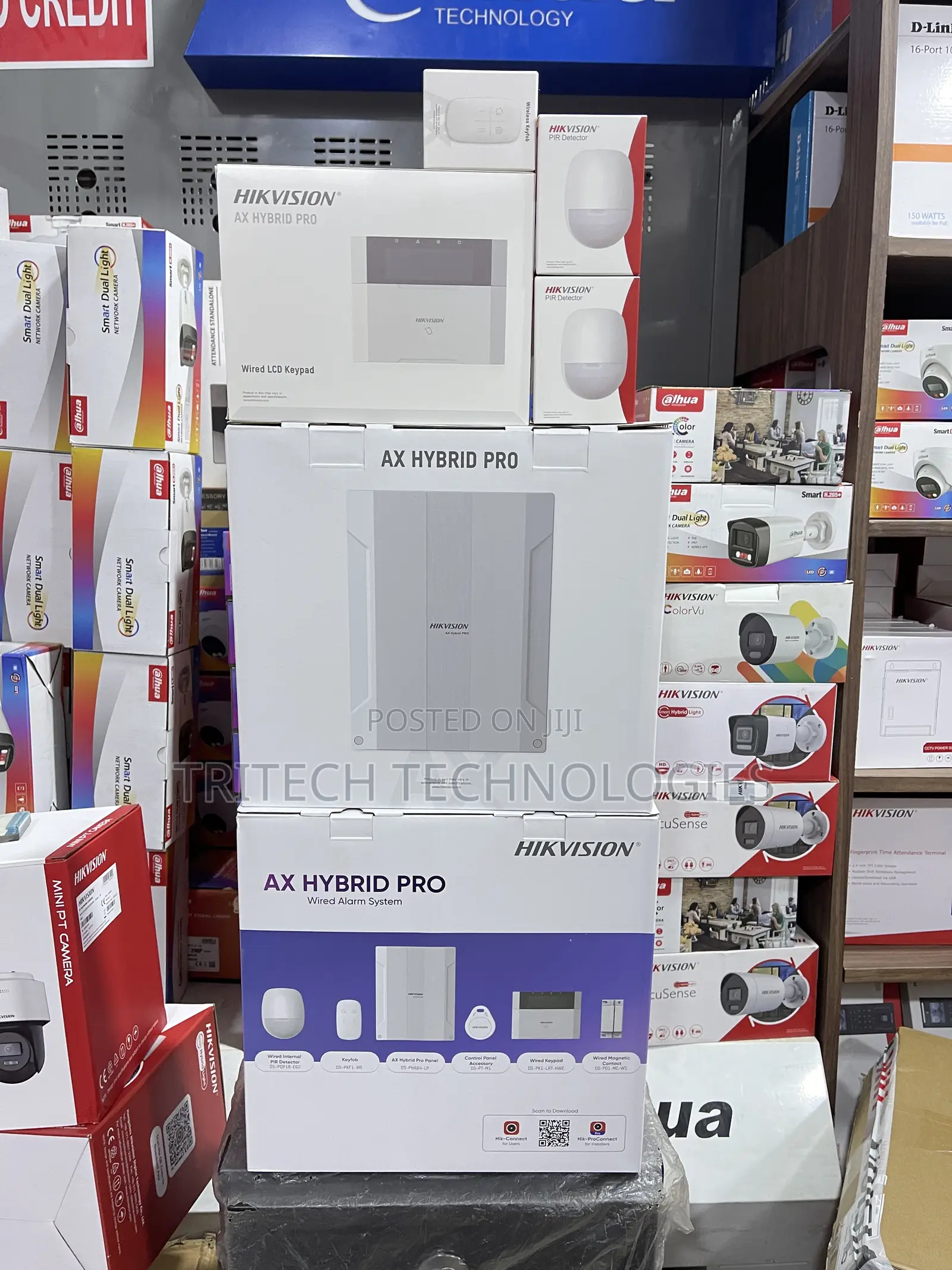 Hikvision Ax Hybrid Pro Kit (868mhz) Ds-Pha64-Kit-We (B)