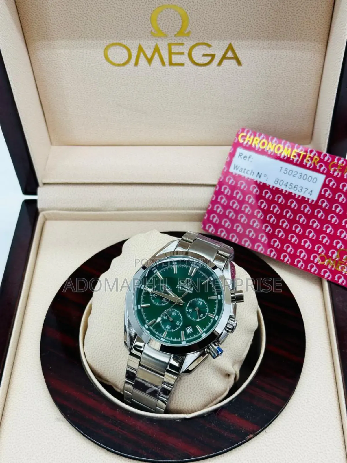 Chronograph Omega Chain Watch