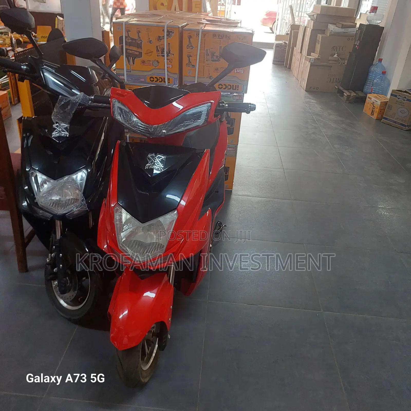 New Motorcycle 2024 Red