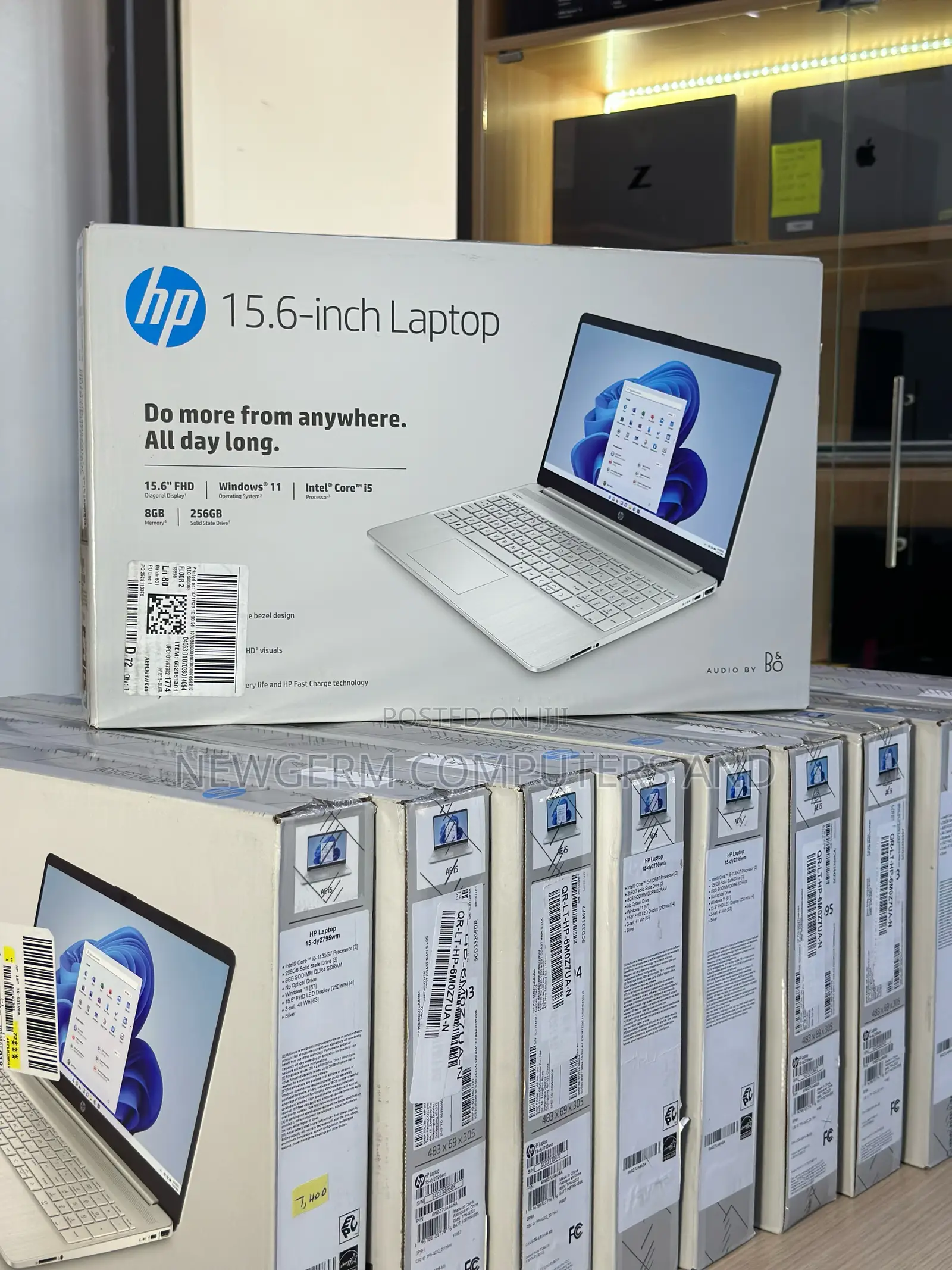 New Laptop HP 15 8GB Intel Core I5 SSD 256GB