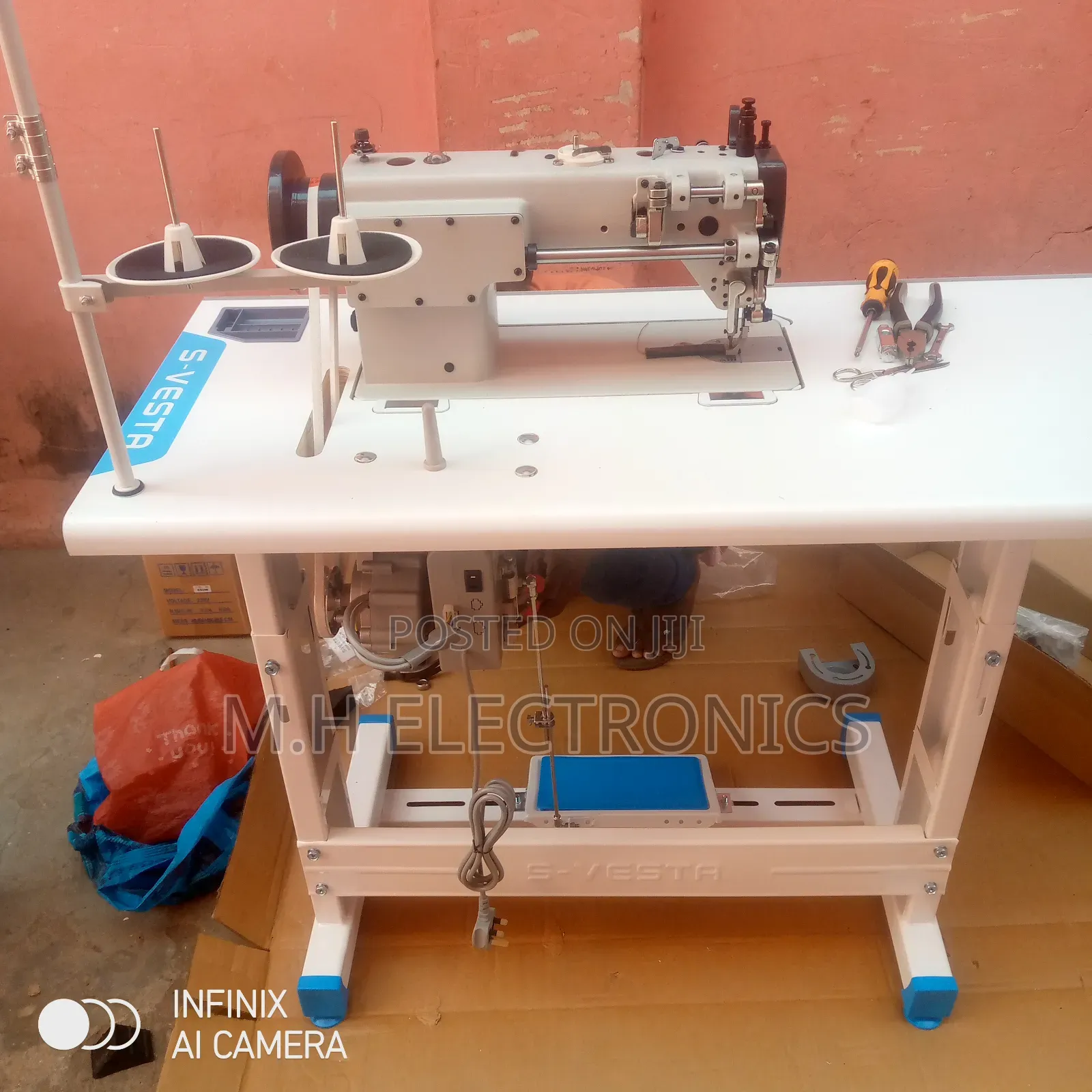 Brand New Vesta Industrial Leather Machine