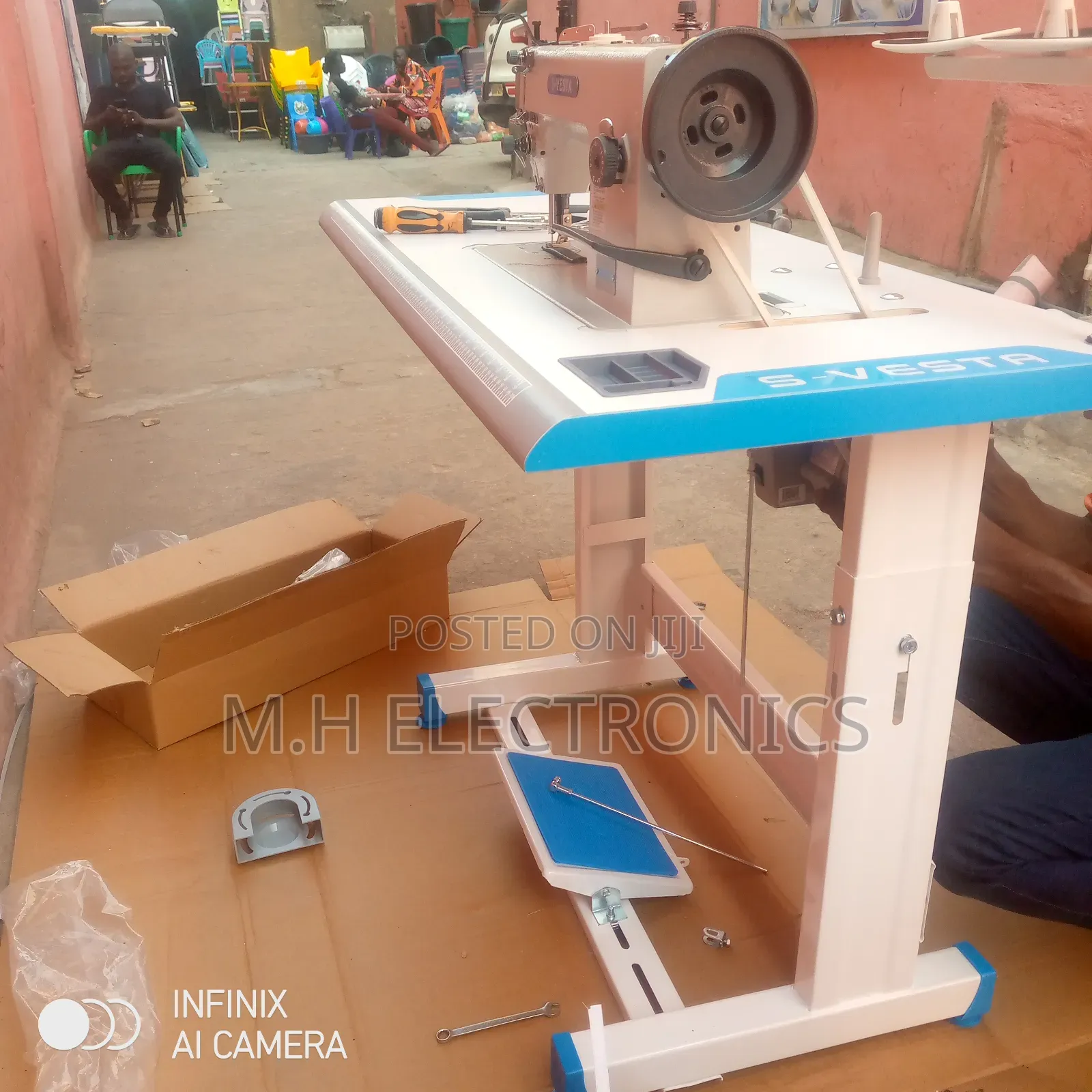 Brand New Vesta Industrial Leather Machine