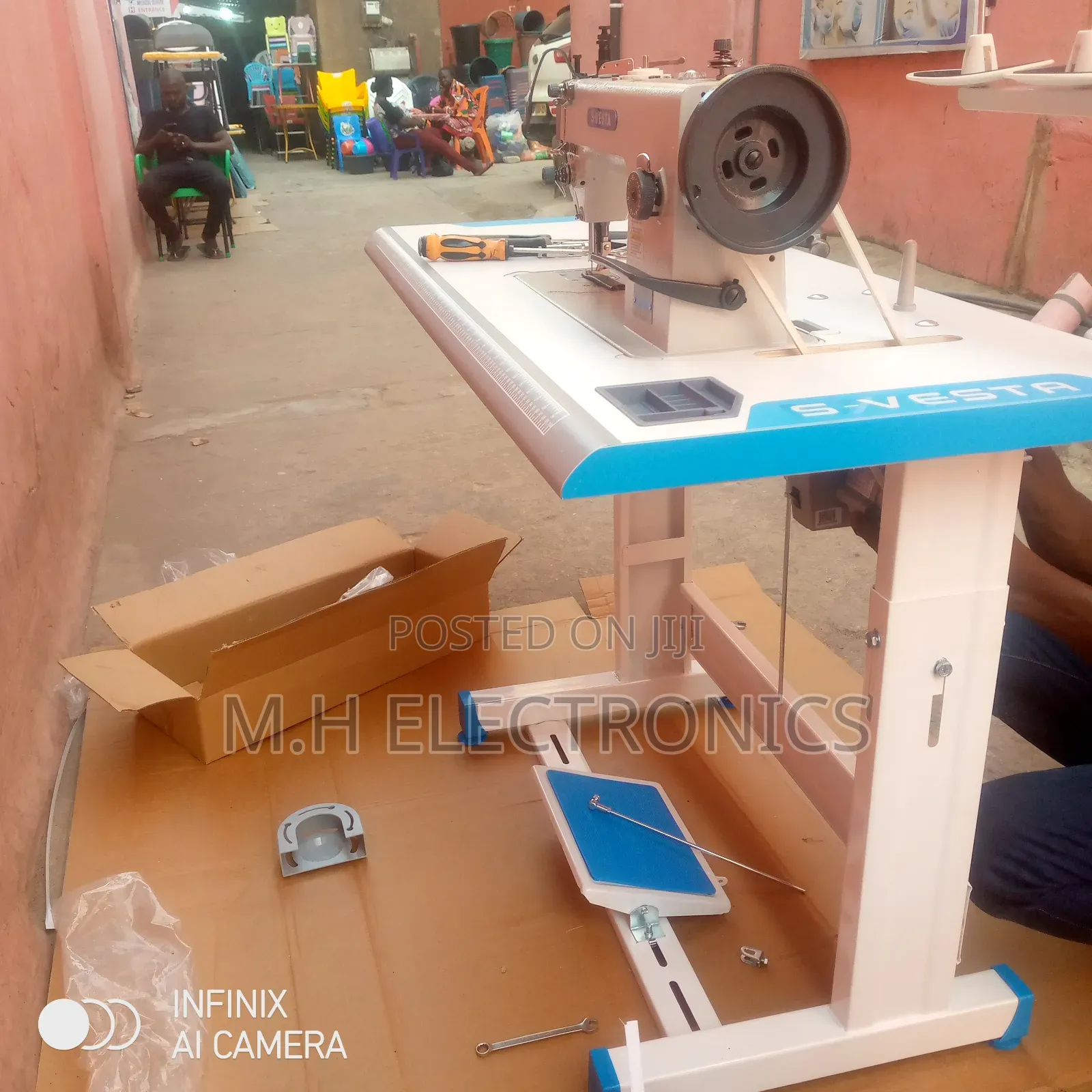 Brand New Vesta Industrial Leather Machine
