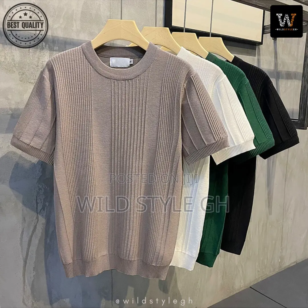 Quality Knitted Jacquard T-Shirts