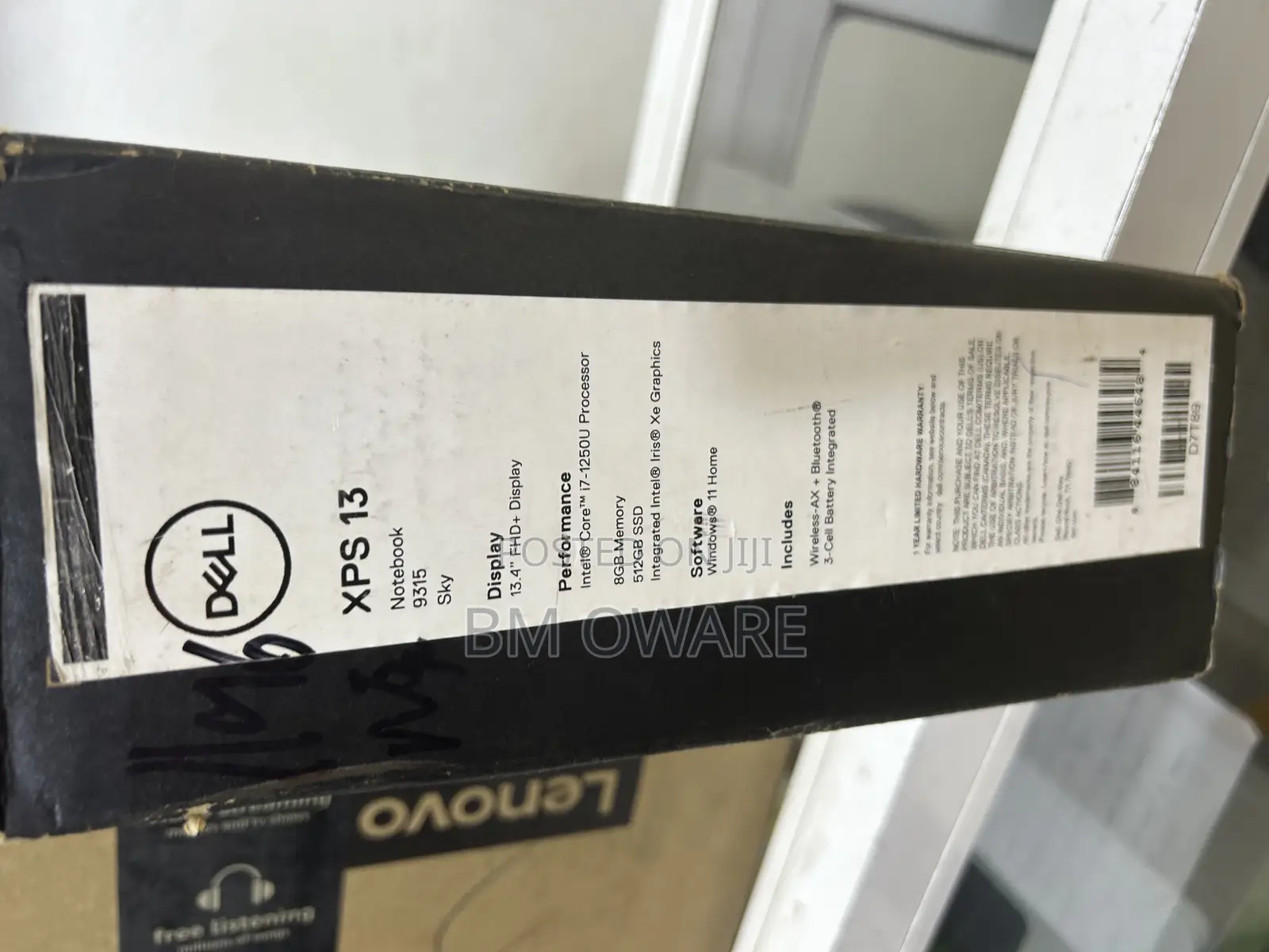 New Laptop Dell XPS 13 8GB Intel Core i7 SSD 512GB