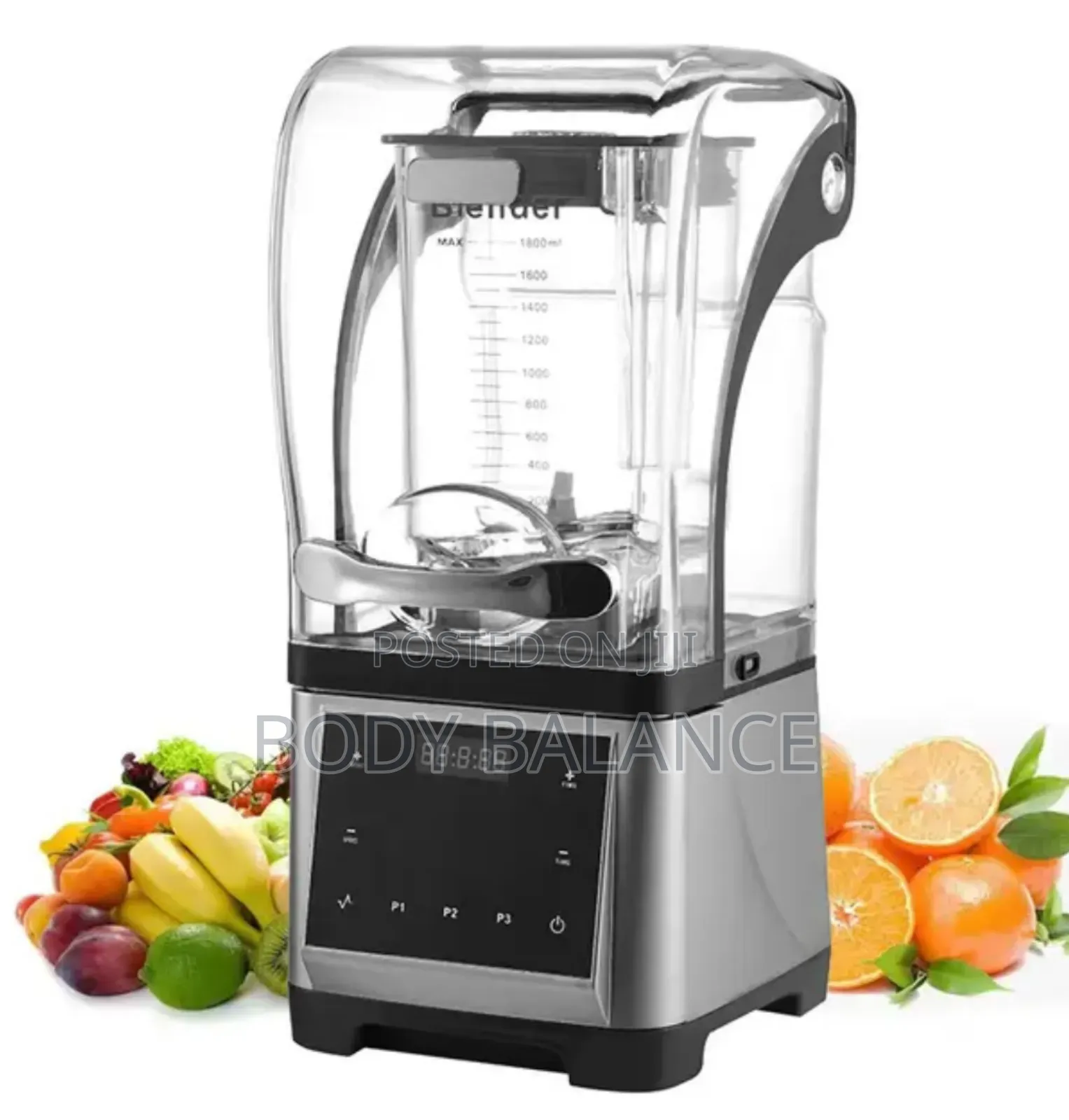 Industrial Blender With Soundproof Cup