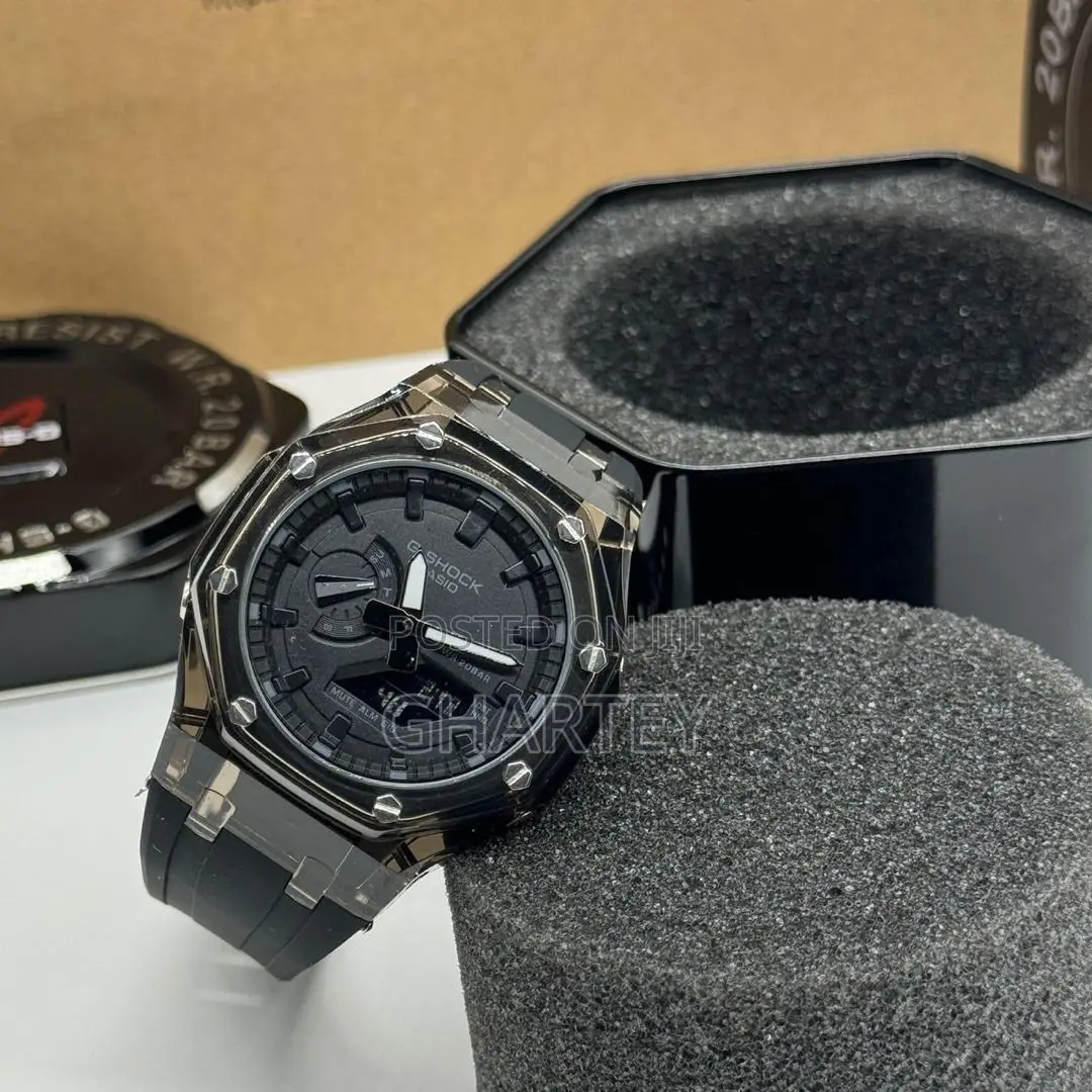 Fashion Waterproof G-Shock Dual Time Watch