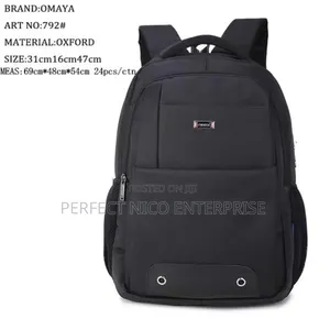 Unisex Backpack School Bag Large Casual Nylon Waterproof