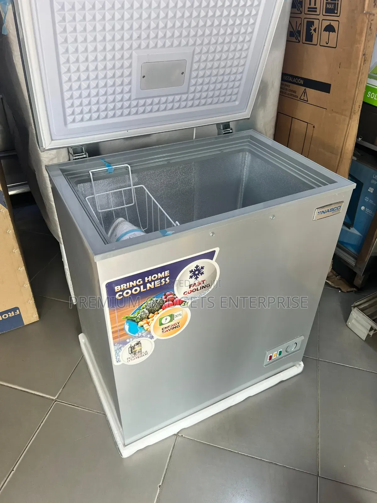 Nasco 150l Chest Freezer, Energy Saving