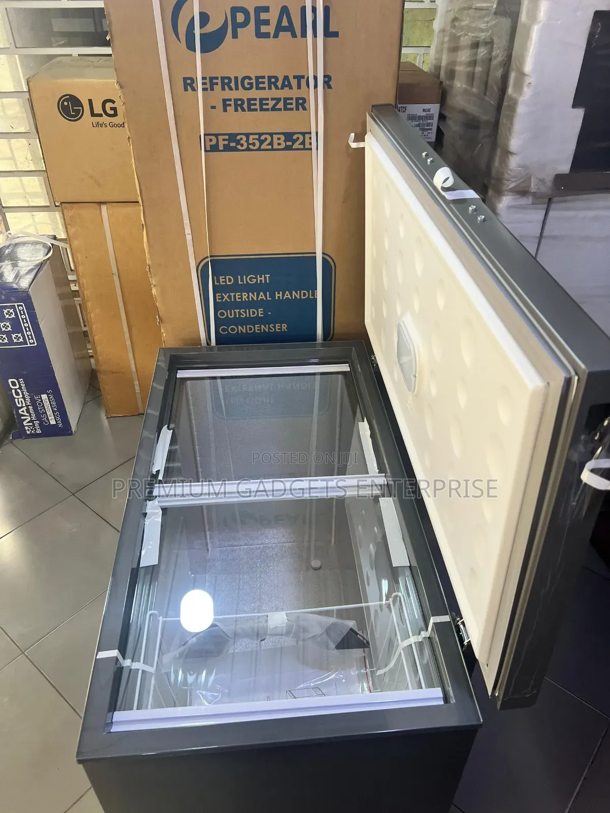 High Grade Nasco 244l Chest Freezer Nas-380sk 3 Stars