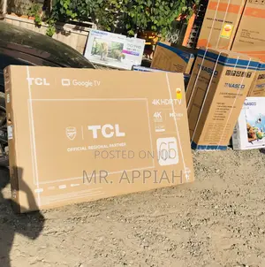Brand New TCL 65p635 65” HDR Smart Google Electric Tv.