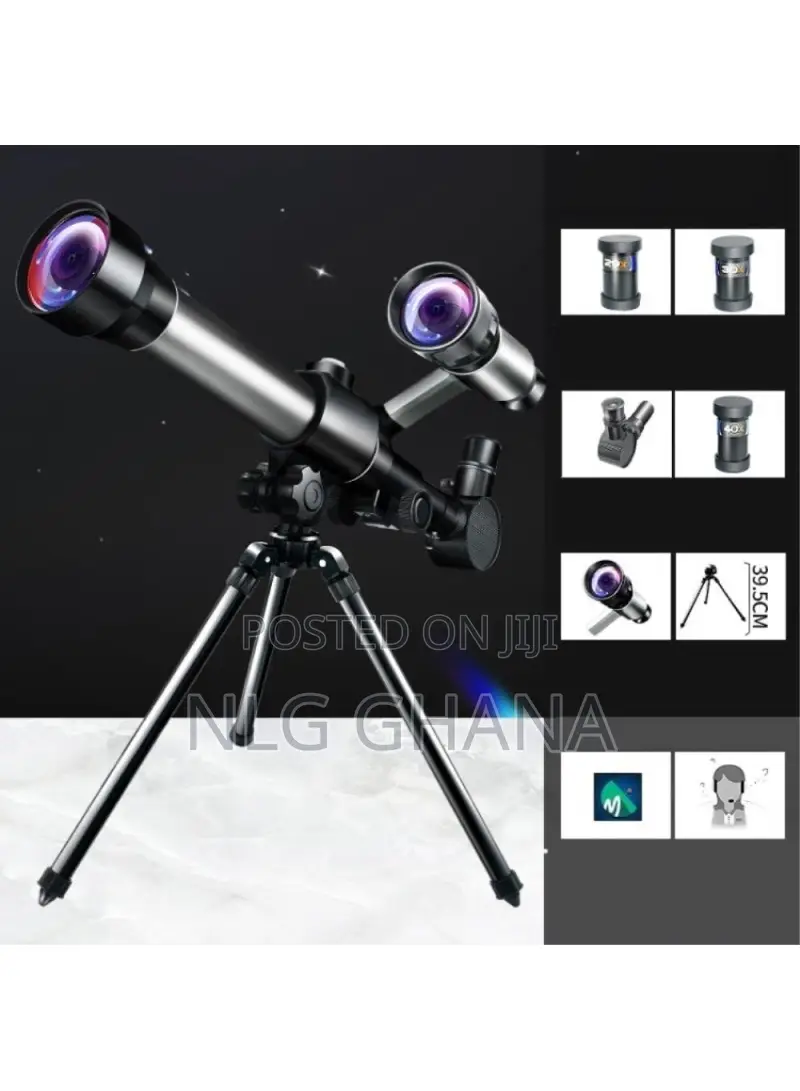 Astronomical Telescope HD Refractor With 20X 30X 40X Zooming