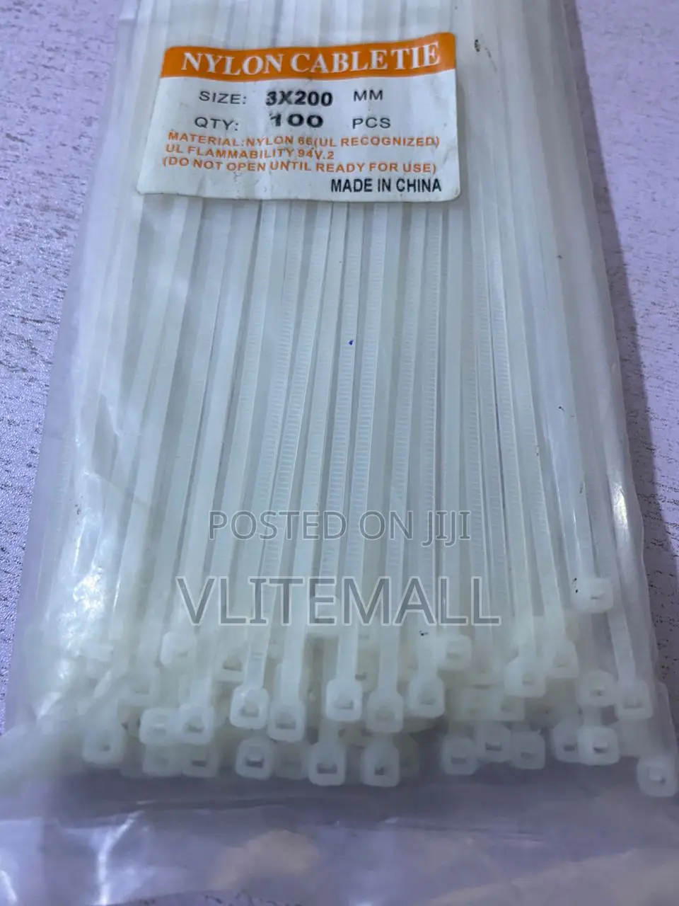 Nylon Cable Tie 3x200mm