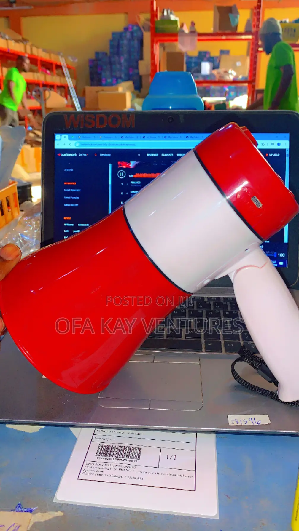 Megaphone Speaker 30W