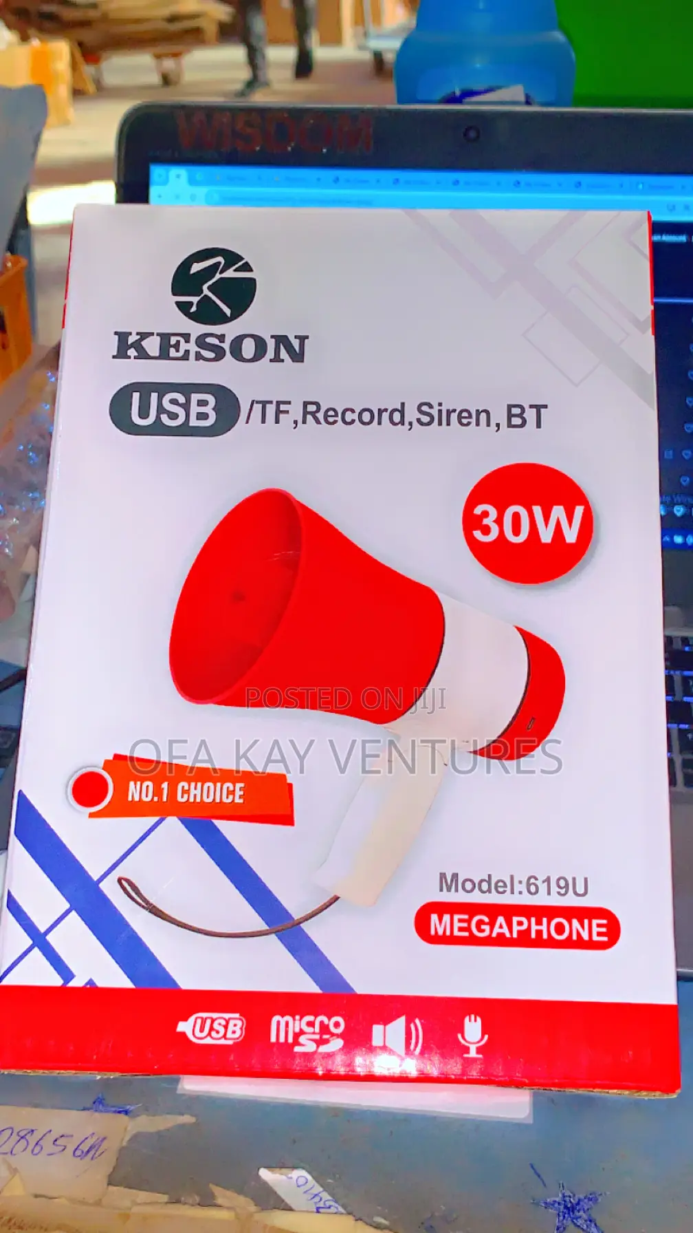 Megaphone Speaker 30W