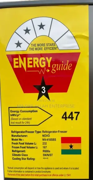 400 Liters Novo French Door Refrigerator