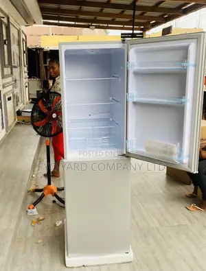 Nasco Double Door Fridge 196L Fast Cooling Refrigerator