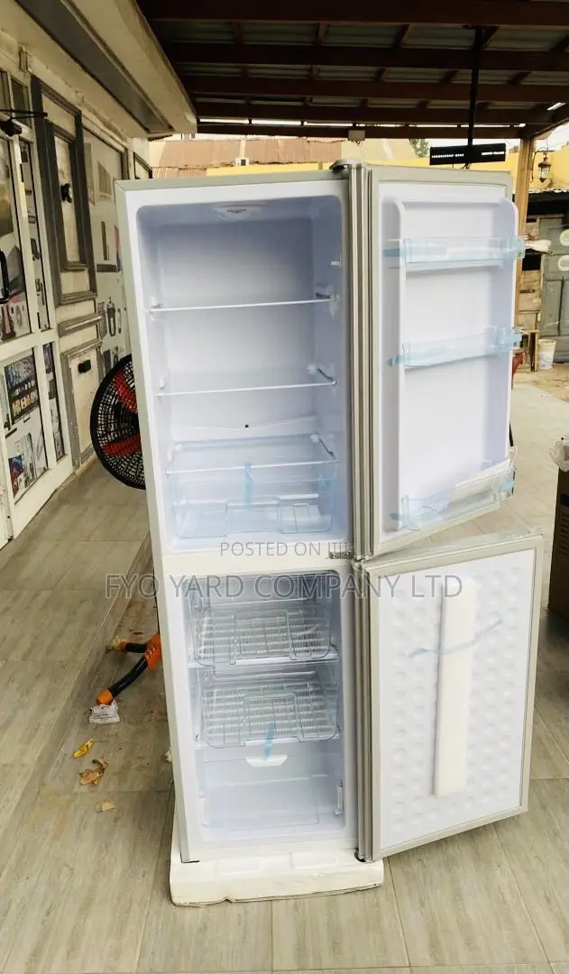 196litre Double Door Bottom Freezer Nasco Refrigerator