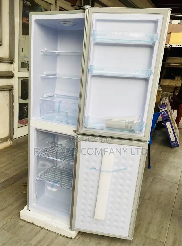 Nasco Nasd2-24fl 196litre Double Door Bottom Freezer Fridge