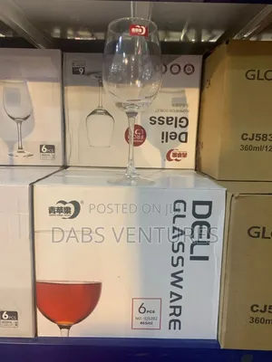 Luxury Crystal Wine Glass. Original.Pieces 6