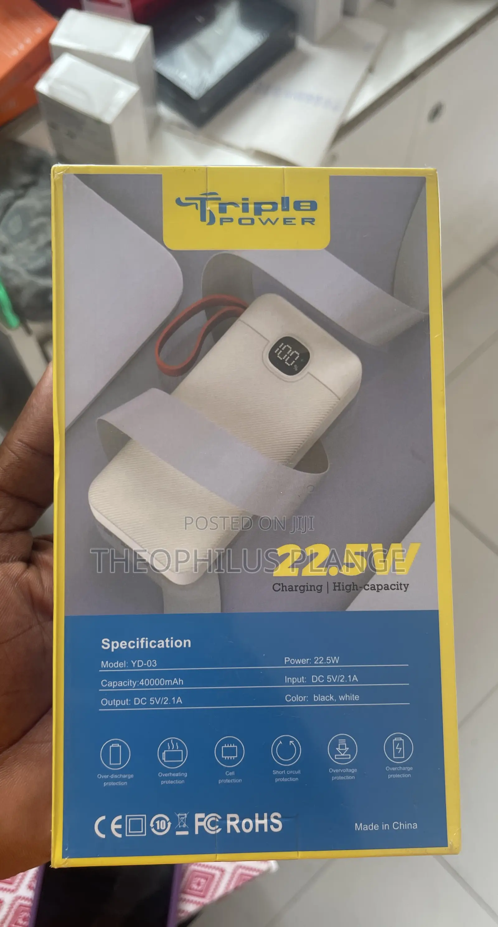 40000 Mah Triple T Power Bank