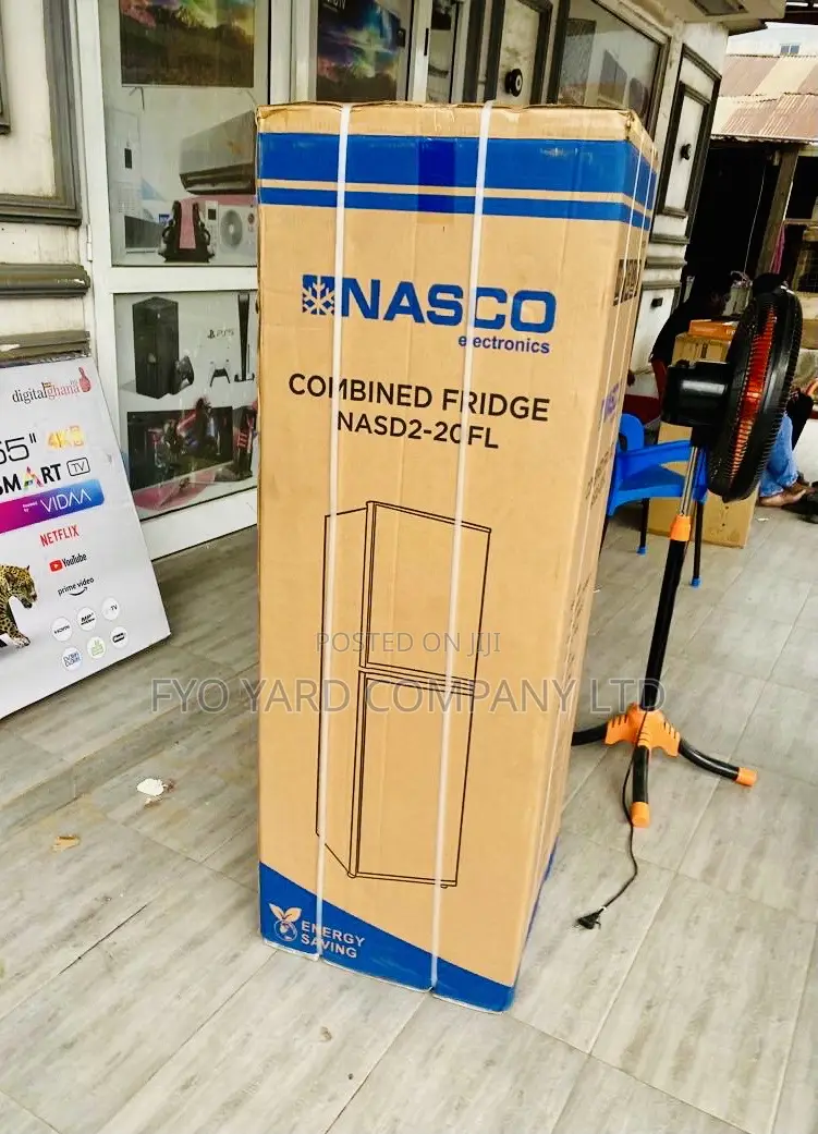 NASCO 147L Gross Double Door Refrigerator (DD2-20/NASD2-20)