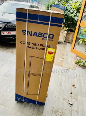 Solid and Durable NASCO 147L Gross Double Door Refrigerator