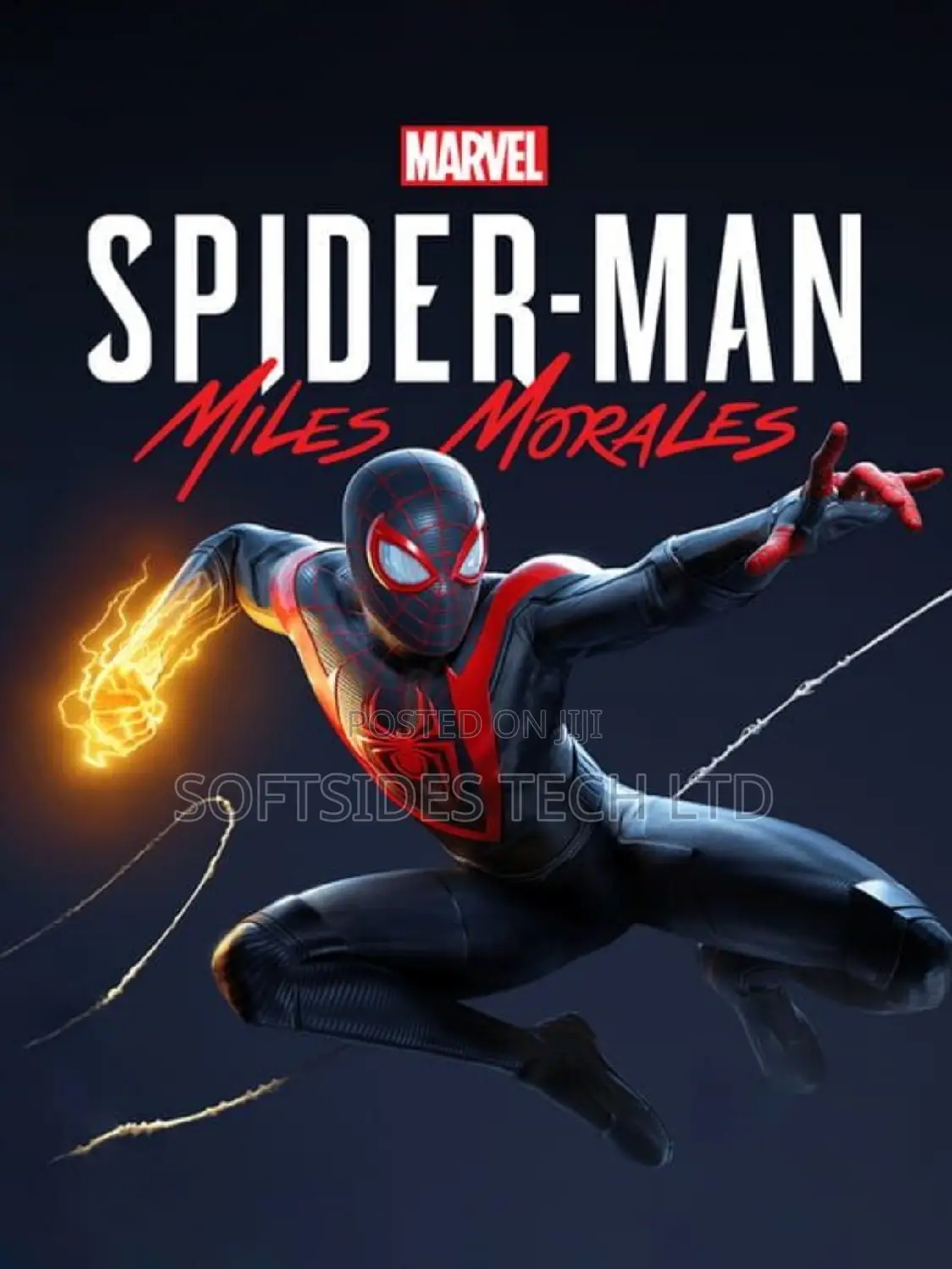 Spiderman Miles Digital Game Installation for Playstation 4