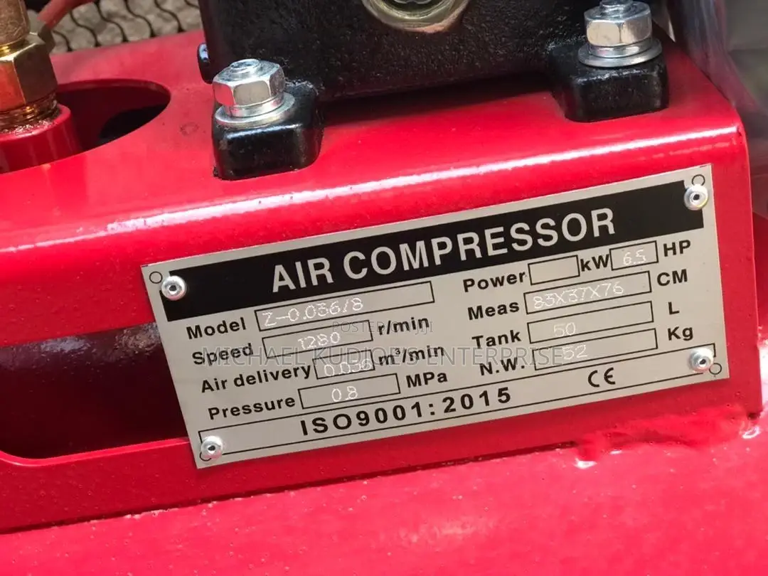 SNK Air Compressor 50L Fuel/Engine