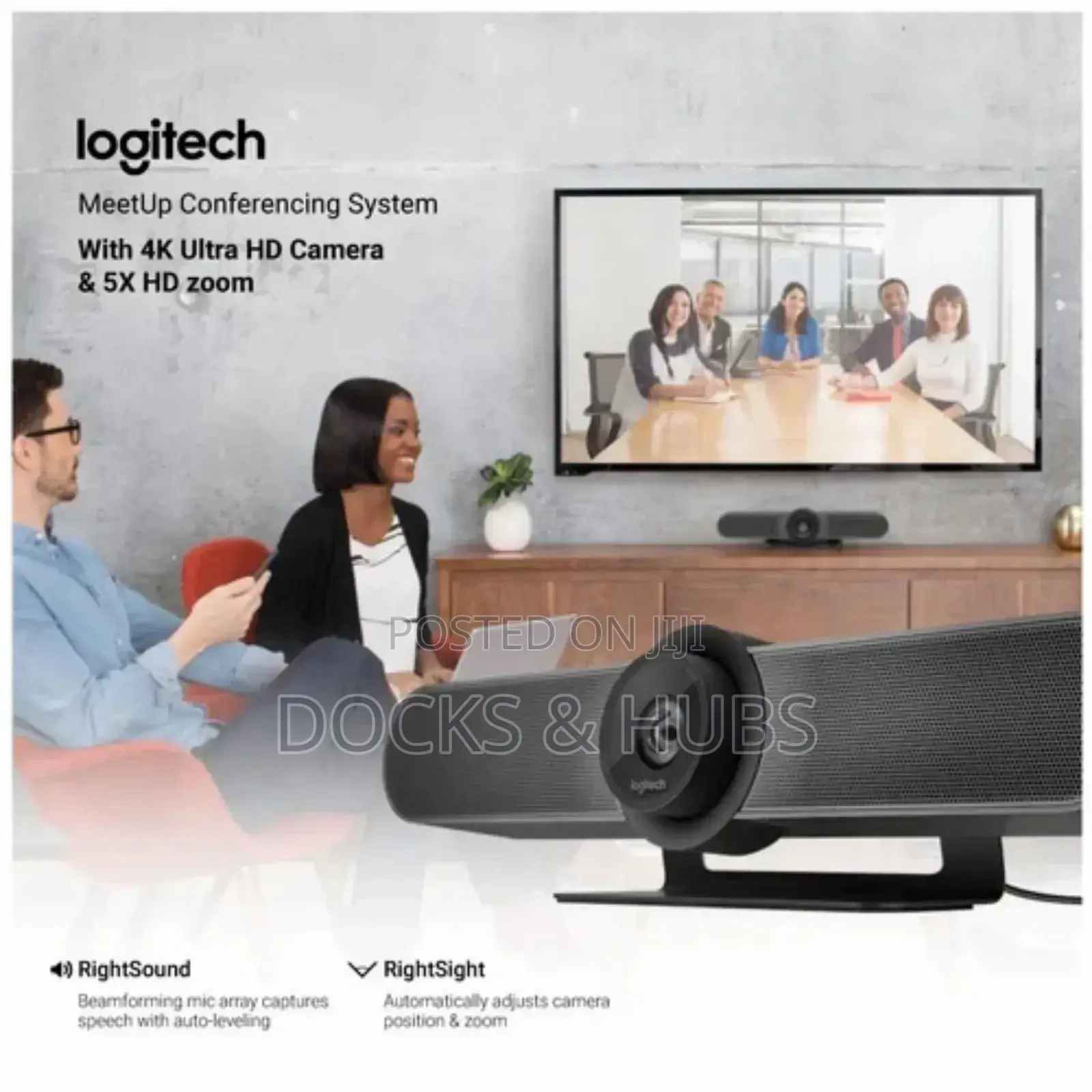 Logitech Meetup Conference Camera (960-001201) - Video