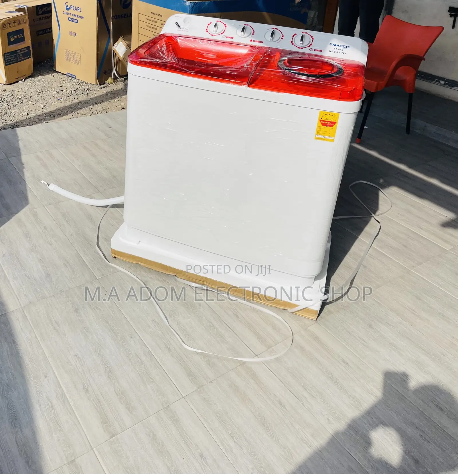 Shop Unique Nasco 11kg Semi-Auto Electric Washing Machine.