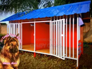 Large Robust Double Galvanized Steel Comfy Dog Cage