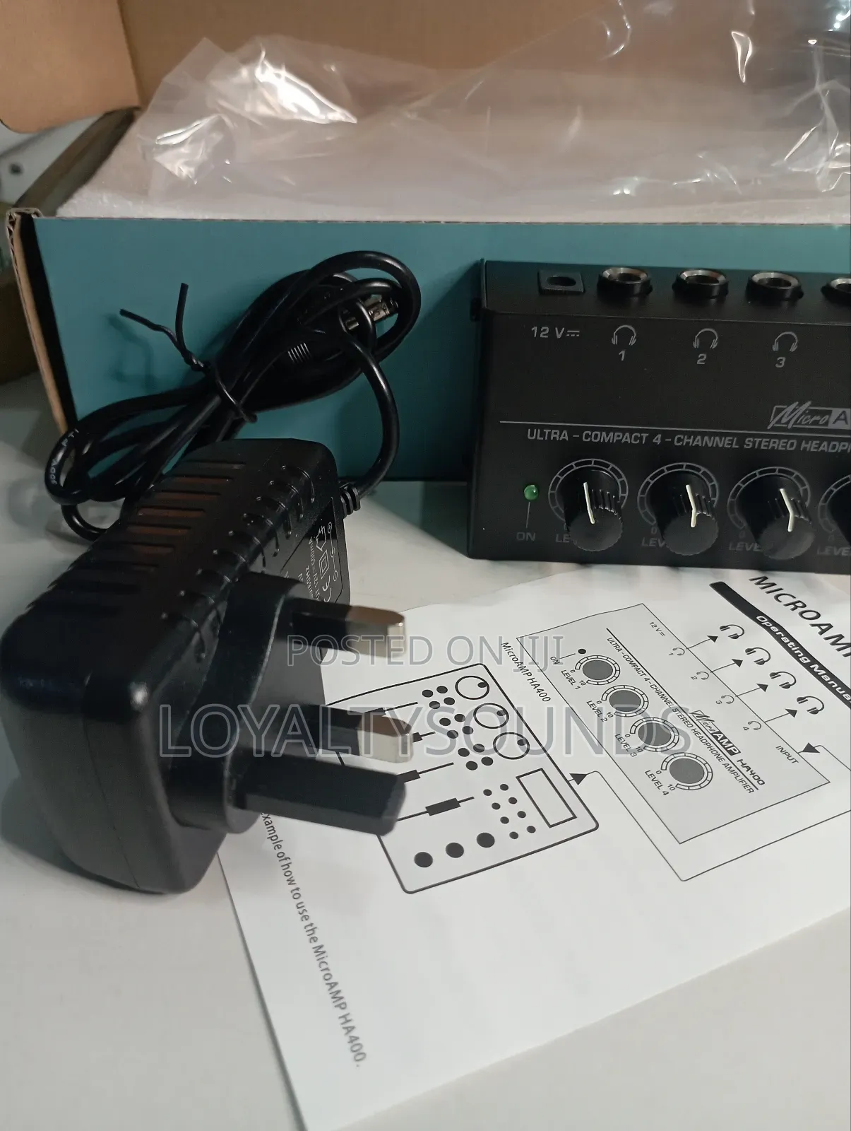 4-Way Headphone Amplifier