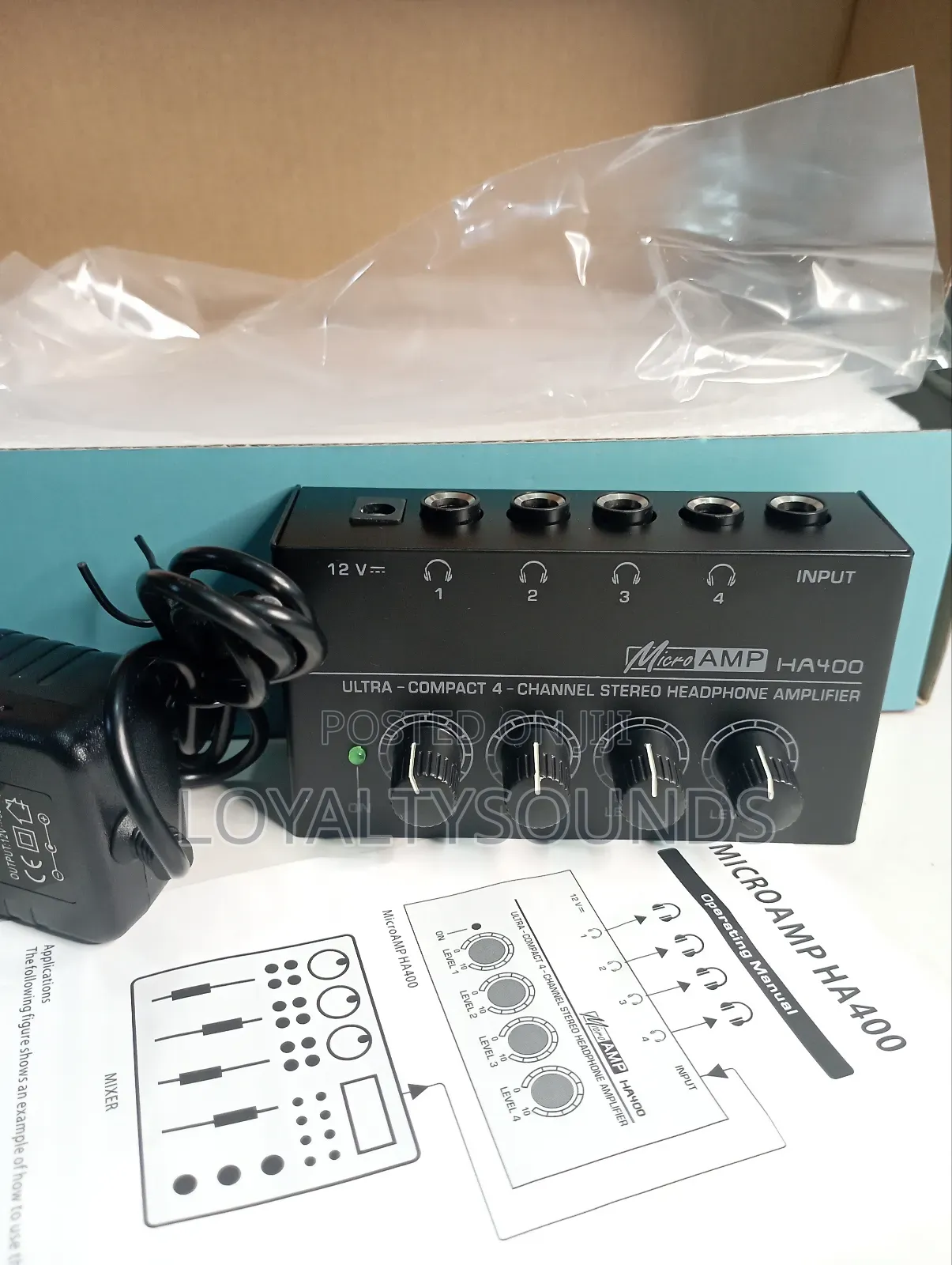 4-Way Headphone Amplifier