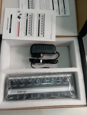 8-Channel Headphone Amplifier