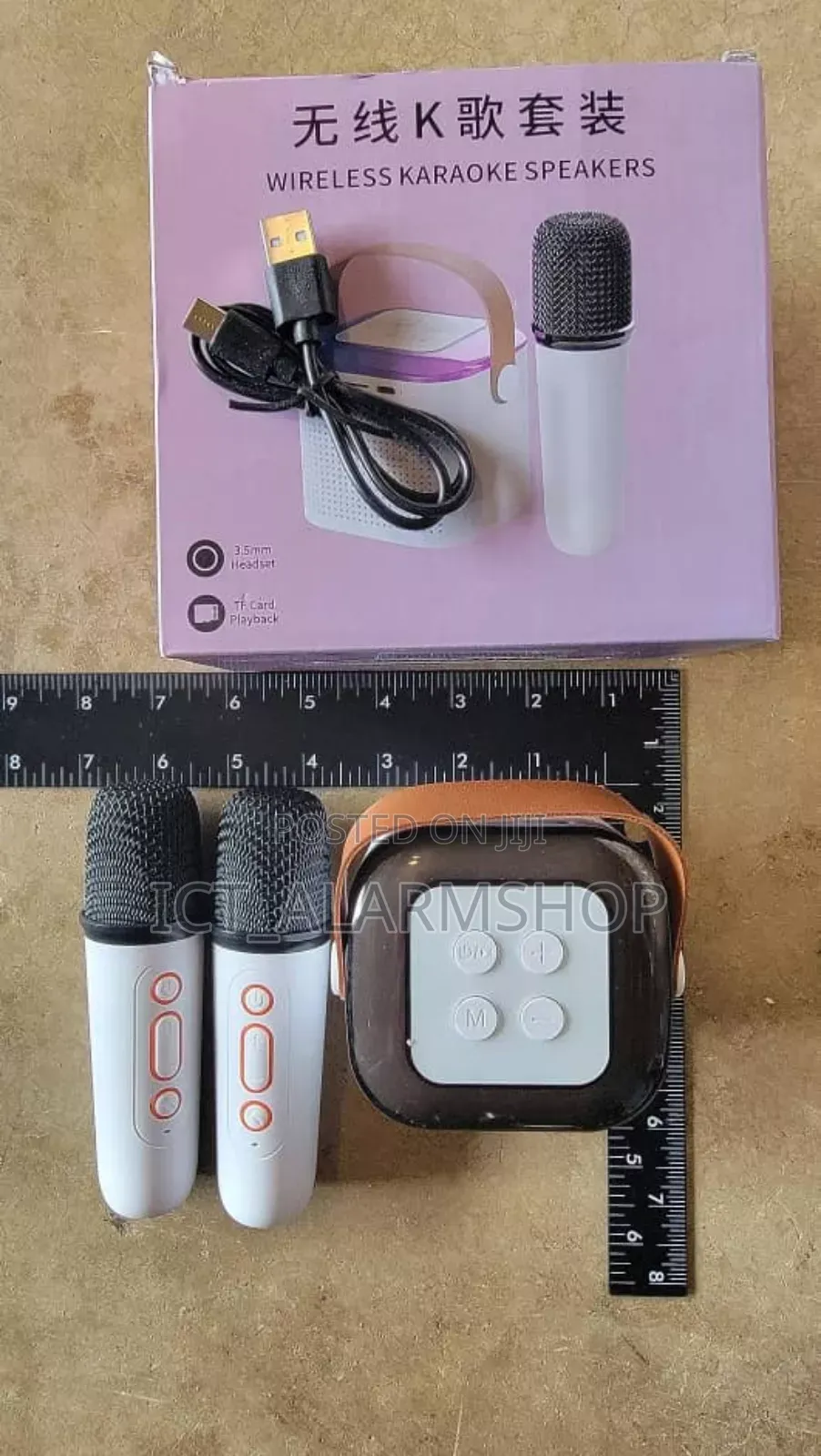 Kids Karaoke Microphone Bluetooth Music Player