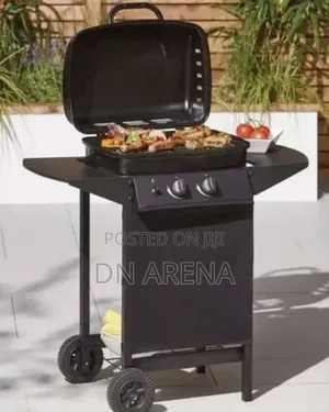 Tesco 2 Burner Gas BBQ Grill Stand