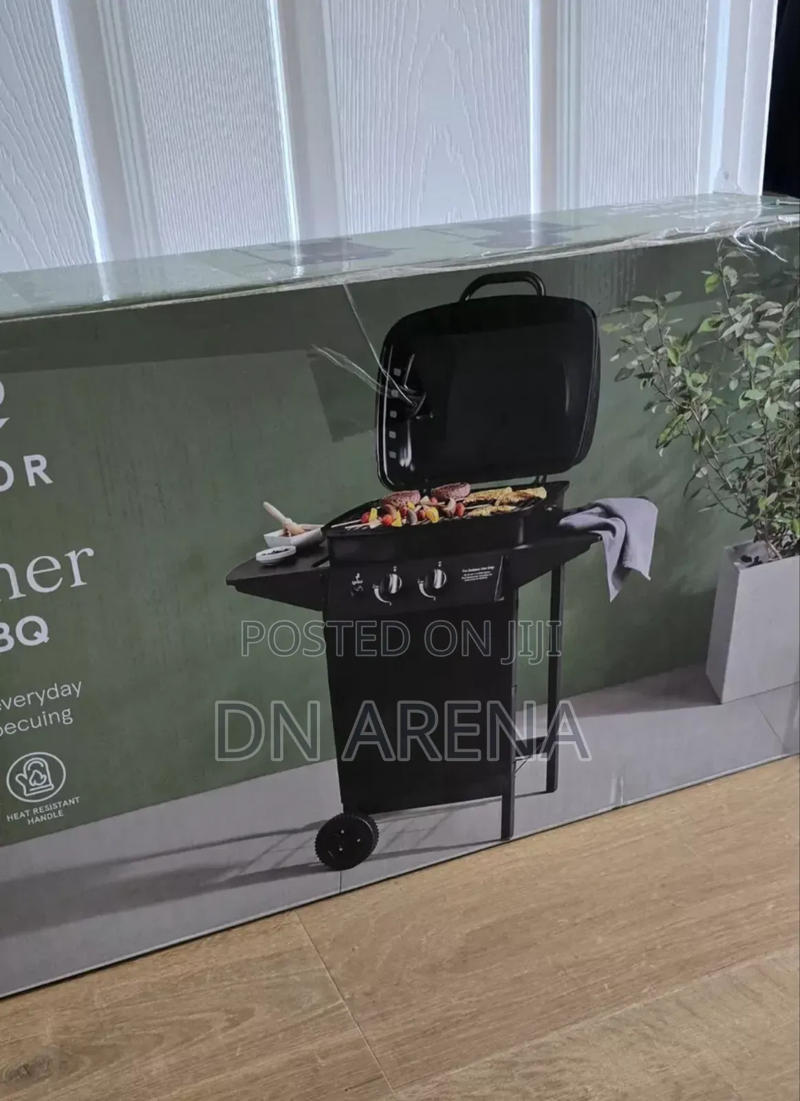Tesco 2 Burner Gas BBQ Grill Stand