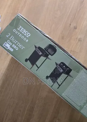 Tesco 2 Burner Gas BBQ Grill Stand