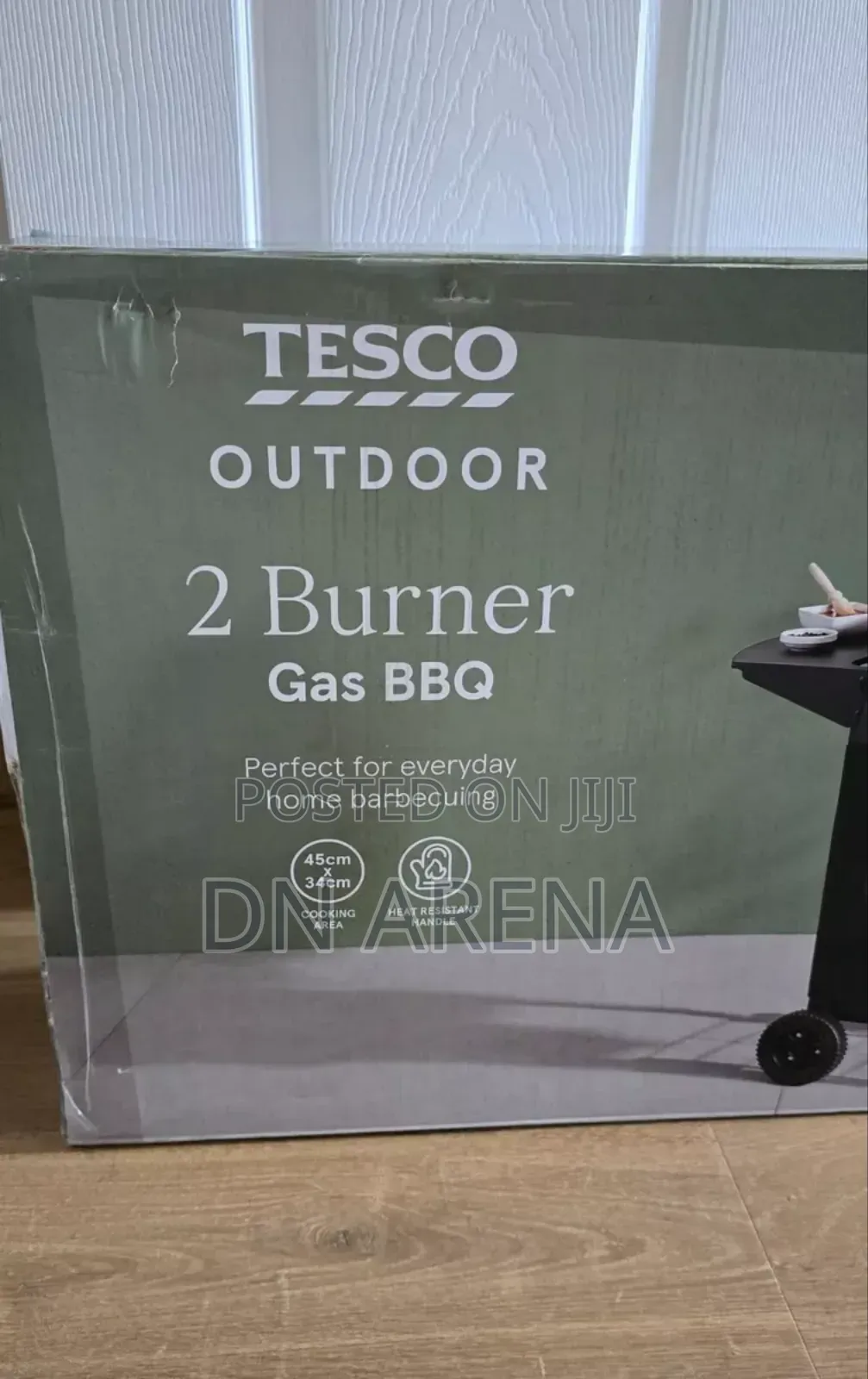 Tesco 2 Burner Gas BBQ Grill Stand