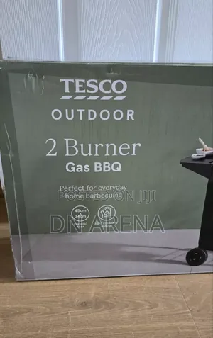 Tesco 2 Burner Gas BBQ Grill Stand