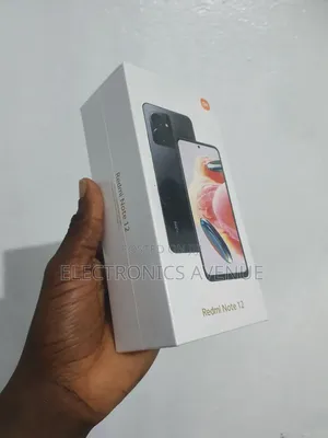New Xiaomi Redmi Note 12 128 GB Black
