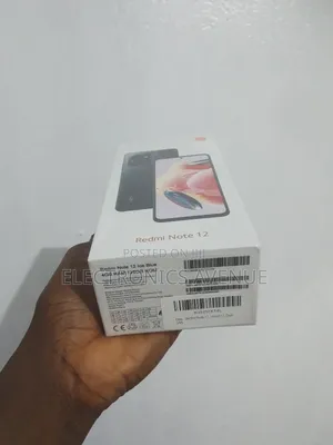 New Xiaomi Redmi Note 12 128 GB Black