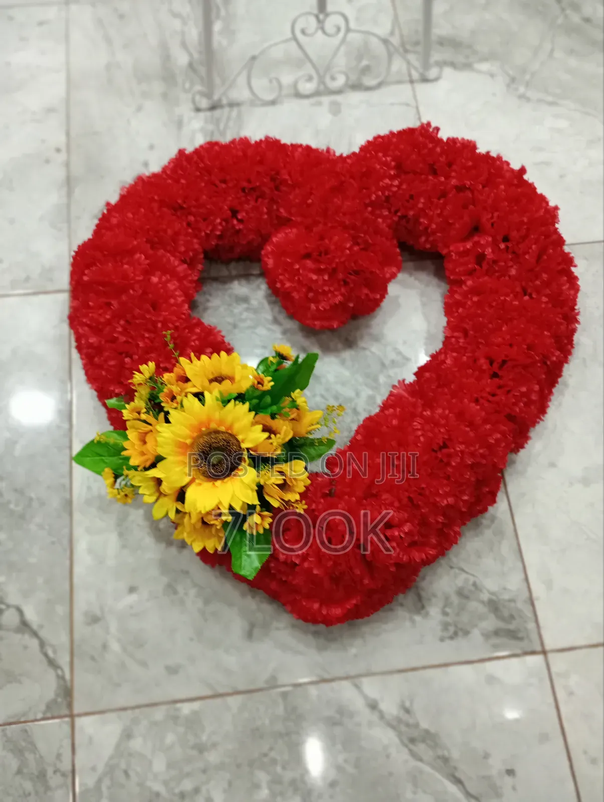 Special Artificial Flower Sympathy Wreath