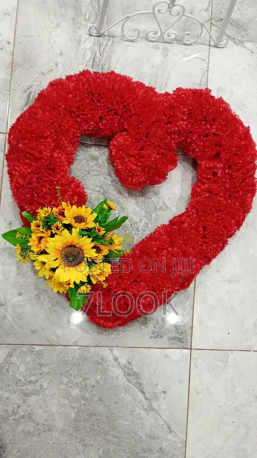 Special Artificial Flower Sympathy Wreath