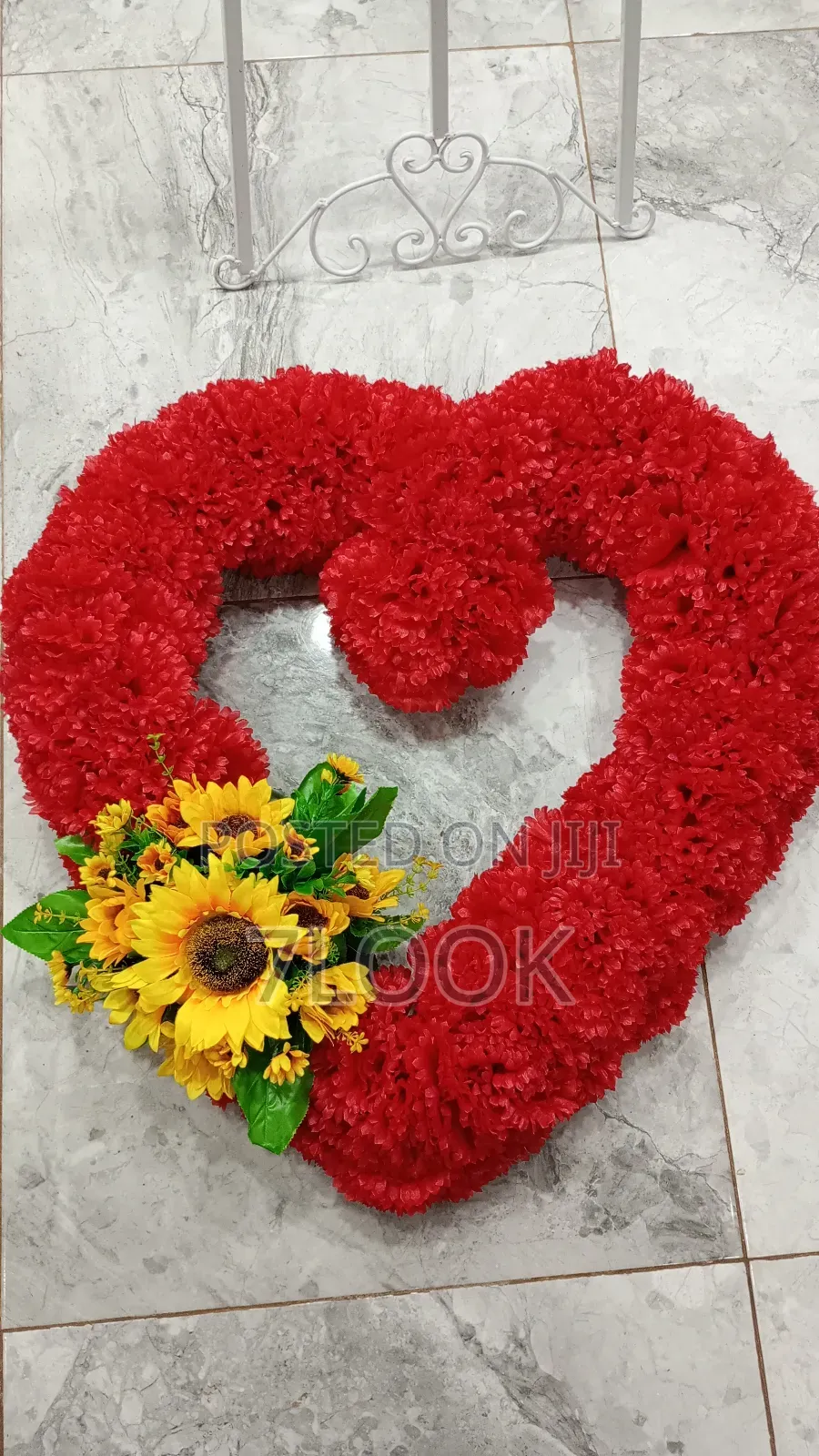 Special Artificial Flower Sympathy Wreath