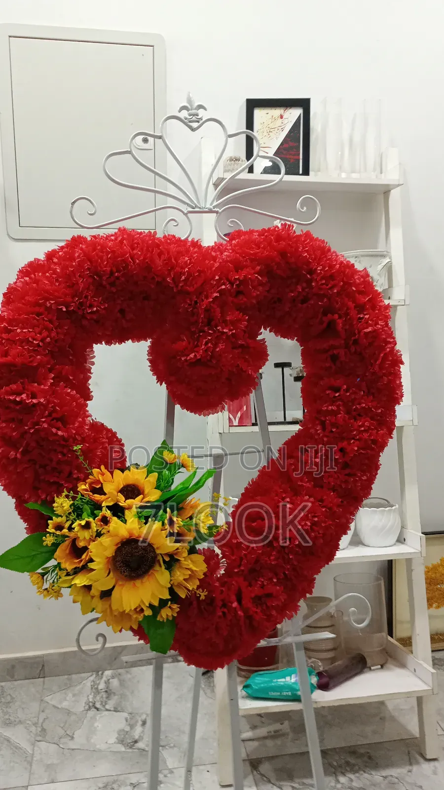 Special Artificial Flower Sympathy Wreath