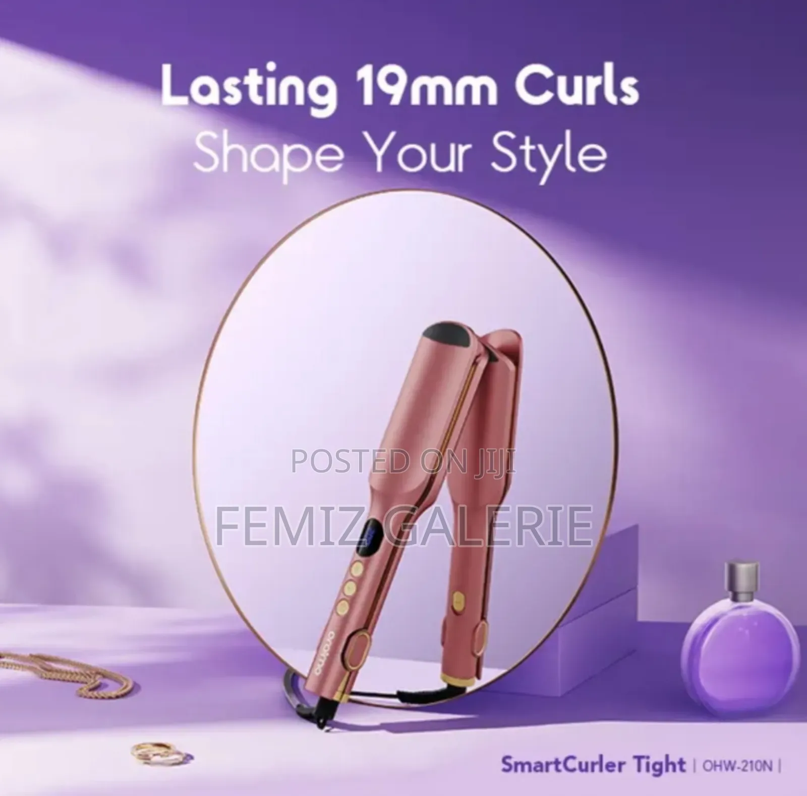 Oraimo Smart Curler Tight 19mm Hair Curler