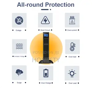 Ghana High Quality Online 1KVA Rack Mounted Ups Power Backup
